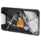 ASPÖCK Multipoint 5V LED Rückleuchten Satz mit Kabel 4m 13-p