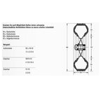 Schneeketten-Satz Leiterkette für kleine Maschinen Vari. TMN-Handels GmbH trailerteile.eu.