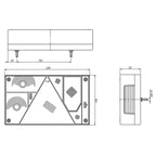 Rückleuchte links KZL Bajonett passend für Multipoint I
