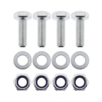 Ausdrehstütze 520-900mm klappbar 1000kg mit Schraubflansch + Schraubensatz