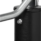 Ausdrehstütze 520-900mm klappbar 1000kg mit Schraubflansch + Schraubensatz