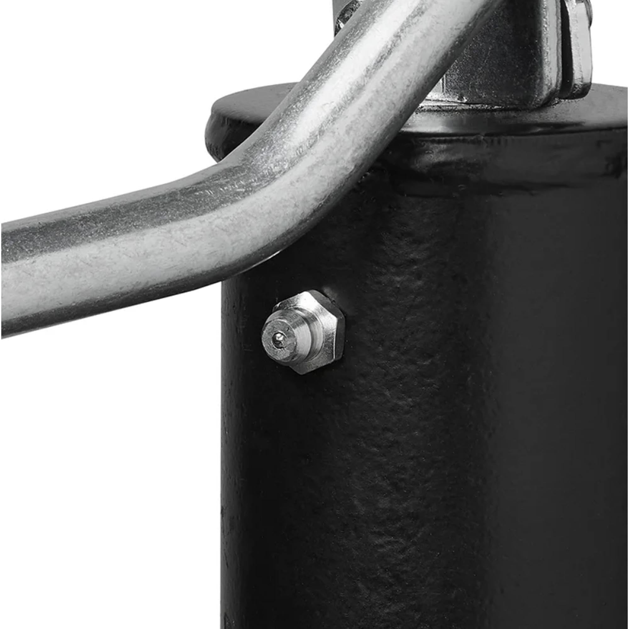 Ausdrehstütze 520-900mm klappbar 1000kg mit Schraubflansch + Schraubensatz