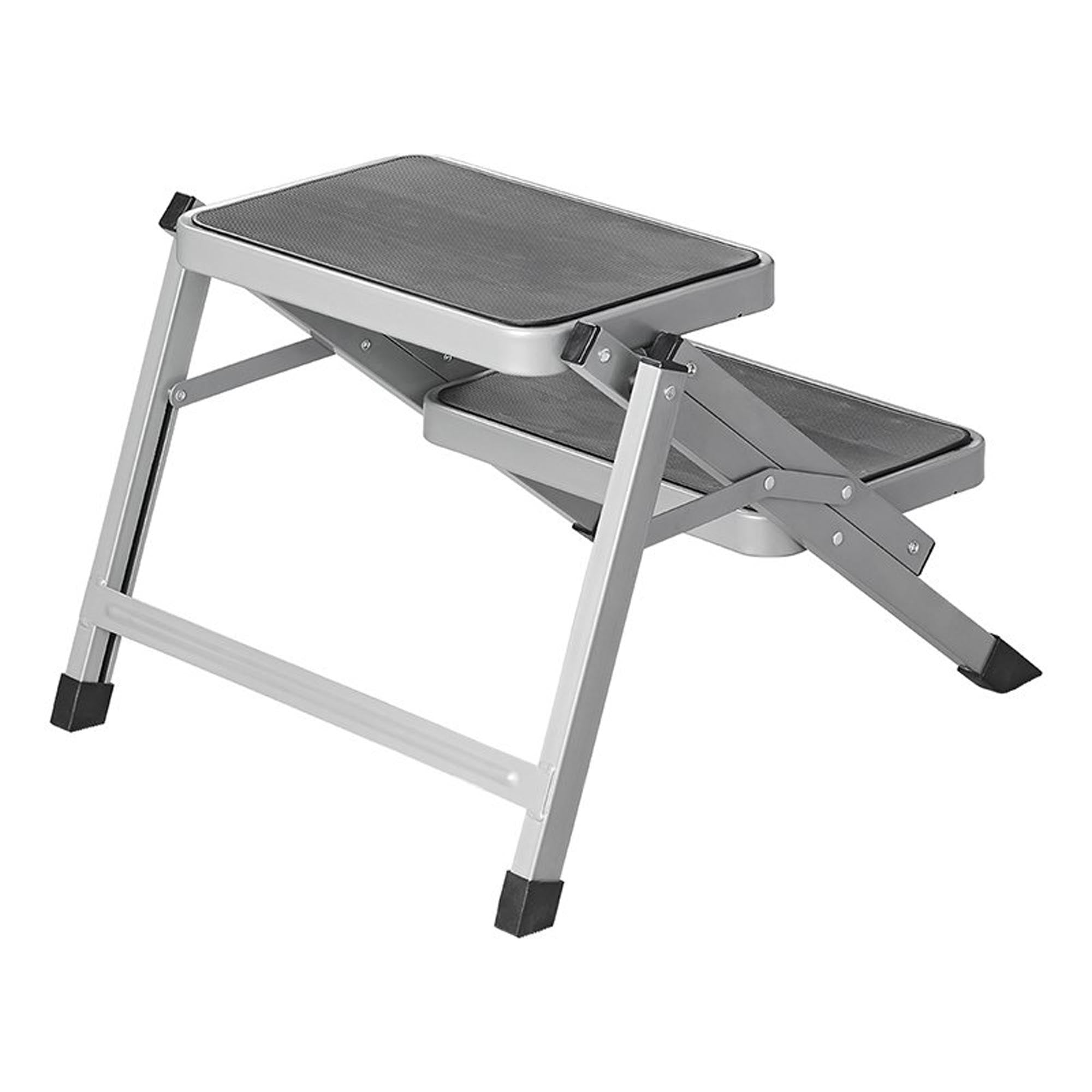 Doppeltrittstufe faltbar für Haushalt, Wohnwagen, Werkstatt