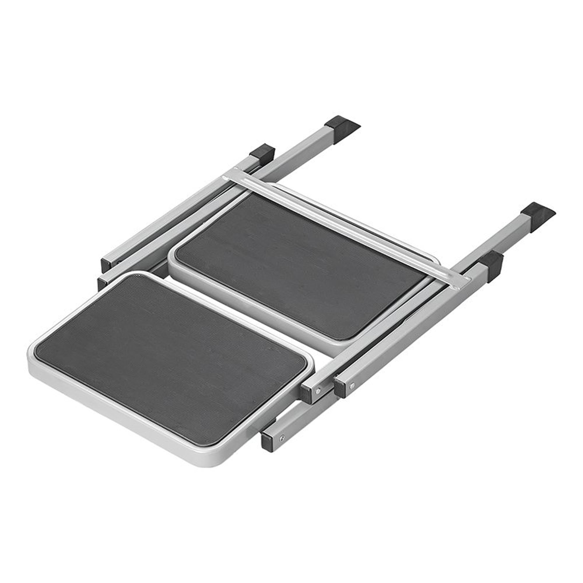 Doppeltrittstufe faltbar für Haushalt, Wohnwagen, Werkstatt