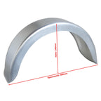 Kotflügel Stahlblech B220 x S660 x H345 verzinkt