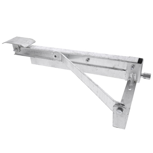 AL-KO Ausdrehstütze mit Klappfuß, verzinkt VL oder HR  Hub 480mm AL-KO trailerteile.eu.
