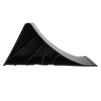 Unterlegkeil Bremskeil Schwarz mit Klipp-Halter