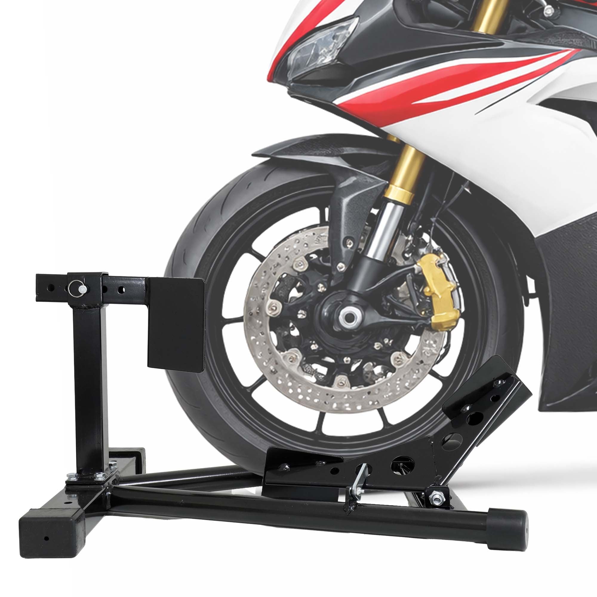 Motorradständer 750x505x350mm schwarz pulverbeschichtet 16-19"