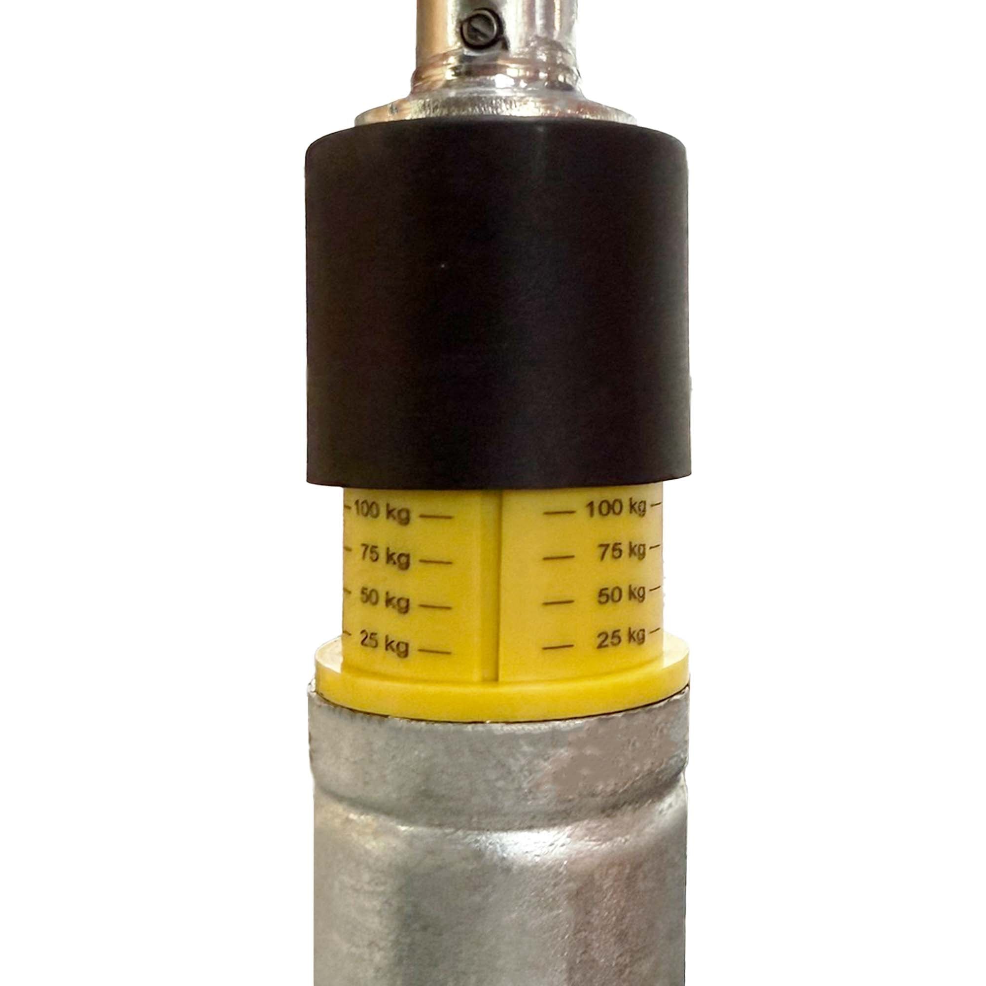 Stützrad 150kg 225x65 mit Stützlastanzeige / Waage