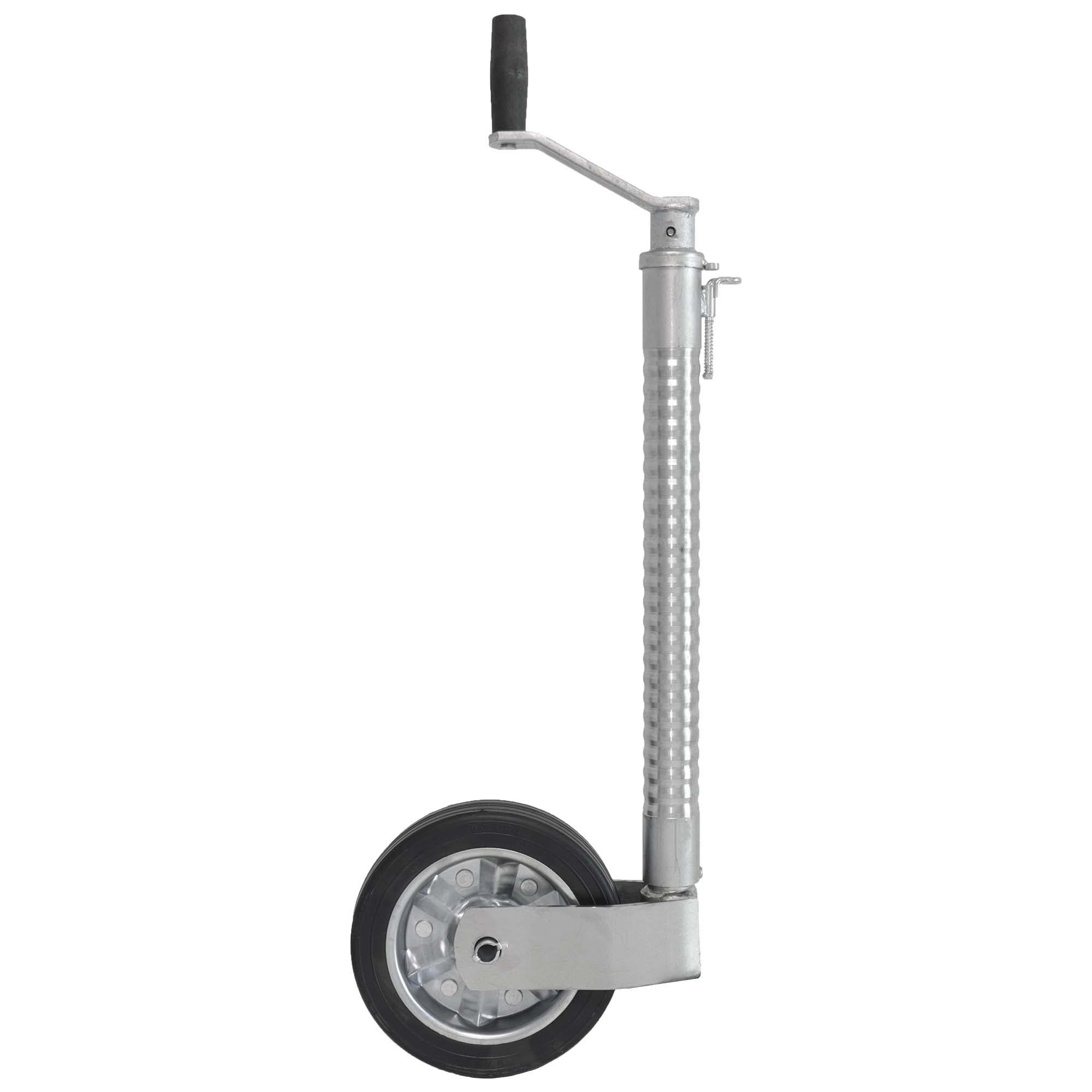 Stützrad 48mm mit Vollgummi-Reifen 300kg gerippte Ausführung