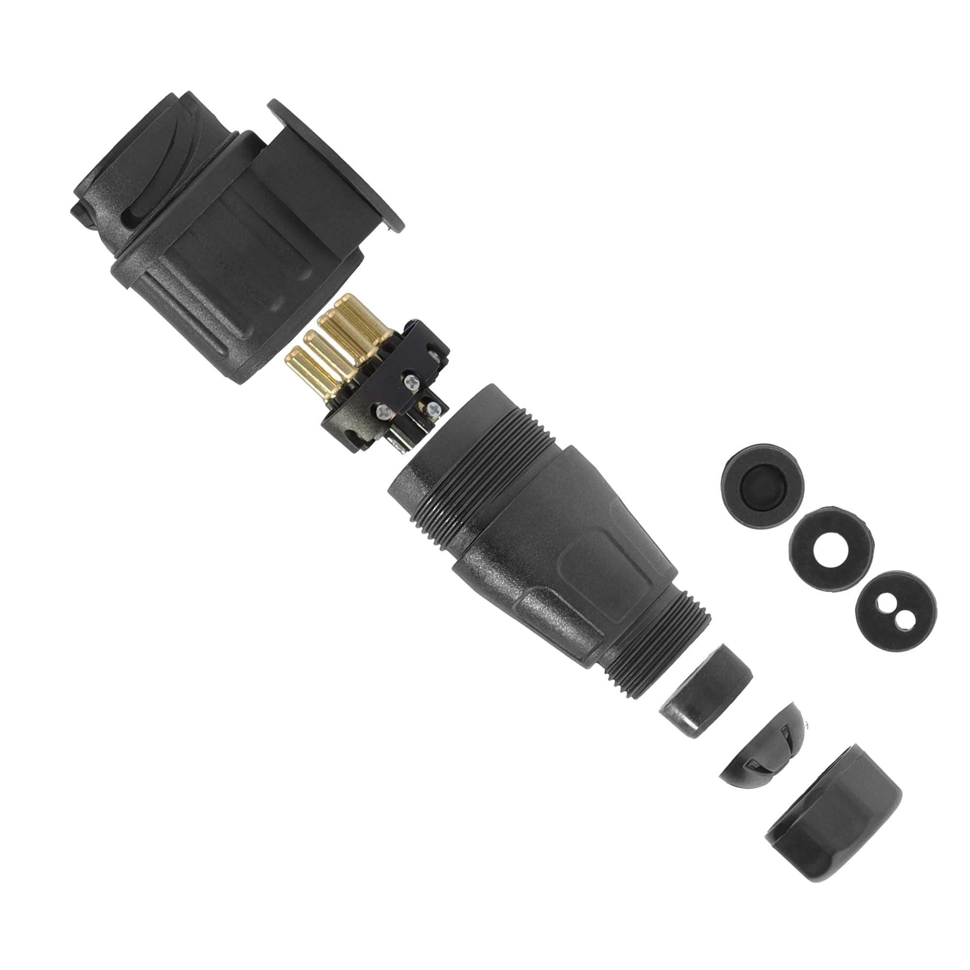 13-pol. Pkw Anhänger Stecker 12V TheDrive trailerteile.eu.