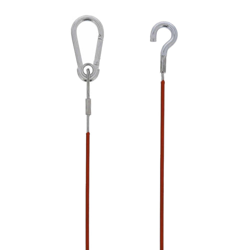 Abreißseil für Anhänger 1050mm mit Karabiner u. Haken TheDrive trailerteile.eu.