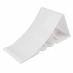 Unterlegkeil Bremskeil Weiss mit Klipp-Halter